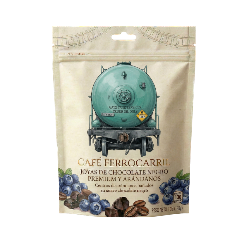 Arándanos y Chocolate Negro