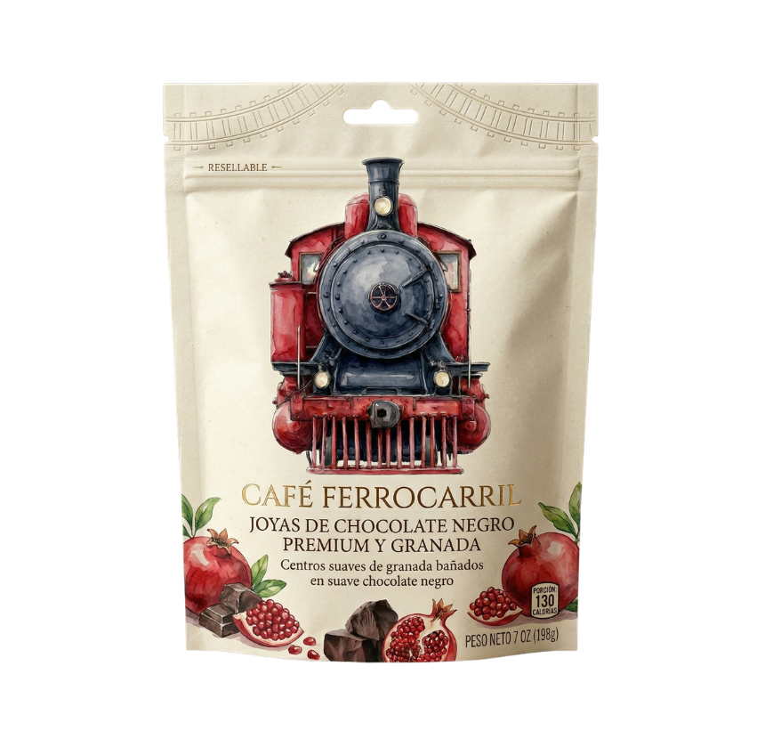 Granada y Chocolate Negro