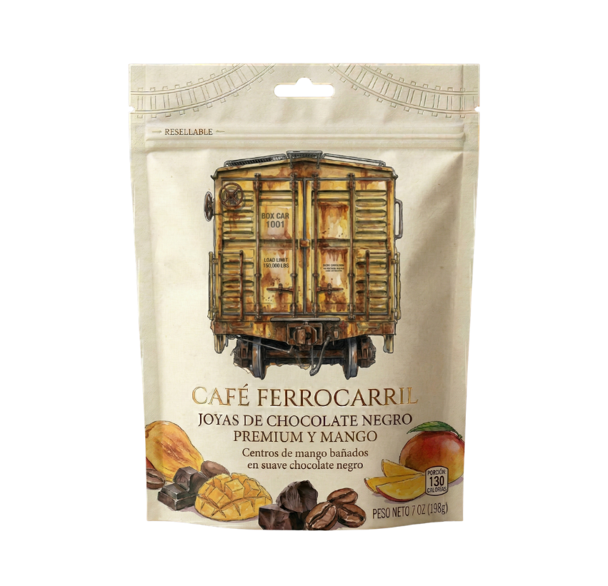 Mango y Chocolate Negro